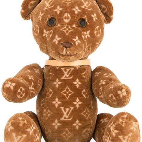 louis vuitton bear bag|Louis Vuitton bear slippers.